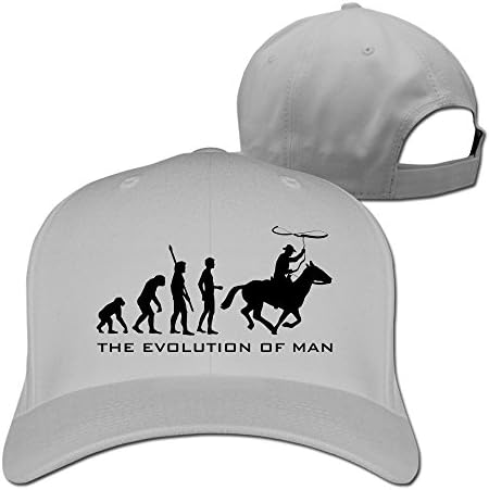 Evolution Cowboy B Fitted Snapback Flat Brim Baseball Cap