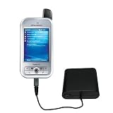 Emergency AA Battery Charge Extender for the HTC 6700Q Qwest - Gomadic Brand w/ TipExchange Technology
