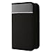 72 DISC Capacity CD Wallet for CD, DVD, Blu-Ray Media Storage, Nylon CD Holder, Black / Grey