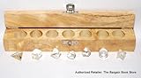 Crystal Clear Quartz Sacred Geometry 7 Piece with Merkaba Star and Crystal Clear Quartz Bracelet Set