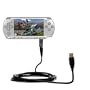 Classic Straight USB Cable for the Sony PSP-2001 Playstation Portable with Power Hot Sync and Charge capabilities - uses Gomadic TipExchange Technology