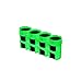 Storacell SLD4MS by Powerpax SlimLine D Battery Caddy, Glow-in-the-Dark Moonshine, Holds 4 Batteries