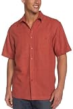 Ron Chereskin Men's Washable Linen Rayon Shirt