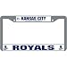 Kansas City Royals MLB Chrome License Plate Frame