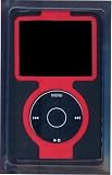 XtremeMac IPV-TA3-10 Tuffwrap Accent for iPod Video 30GB (Black/Red)