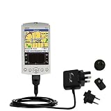 International Wall / AC Charger for the Garmin iQue 3600 - Gomadic Brand w/ TipExchange Technology