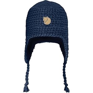 Fjallraven Crochet Hat Dark Navy One Size