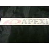 Apexi Racing Decal Sticker (New) Black Red by High performance parts