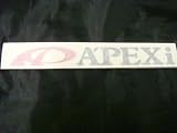 Apexi Racing Decal Sticker (New) Black/Red