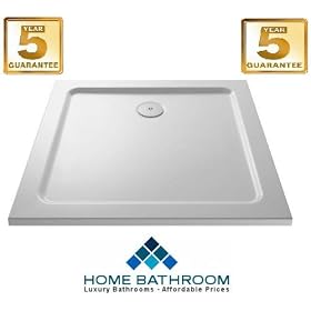 900x900 SQUARE SHOWER CUBICAL ENCLOSURE SLIM TRAY