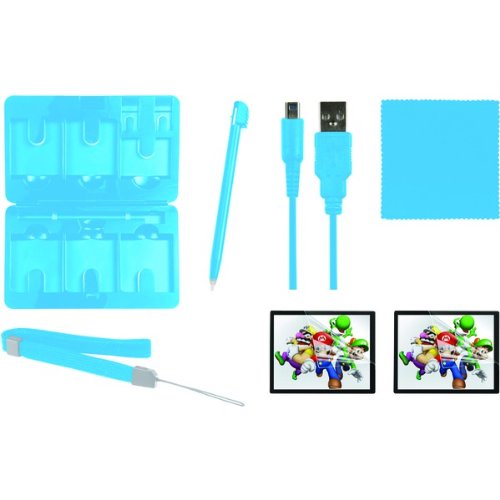 Cta Ids-7Kl Nintendo DsiTM 7-In-1 Enjoy Kit (Blue) - Video Game Accessories