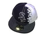 Chicago White Sox Splitem Black & White 59Fifty 5950 Cap / Hat