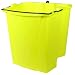 Rubbermaid FG9C7400 Dirty Water Bucket for WaveBrake Combos, 4.5 Gallon Capacity, 14.1" Length x 9.9" Width x 14.1" Height, Yellow