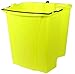 Rubbermaid Commercial FG9C7400YEL Dirty Water Bucket for WaveBrake Combos, 4.5-Gallon Capacity, Yellow