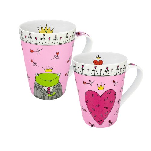 Konitz Princess/Prince of My Heart Mugs, Set of 2