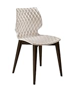 Metalmobil Set Silla 2 Uds. Uni-562 Taupe/Negro