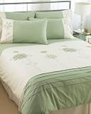 Trinket Mint Quilt Cover Set Double Bed- Exclusive to The Yorkshire Linen Company