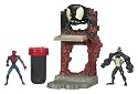 Spider-man OSCORP Ooze Factory Set - Black Spider-man vs. Venom