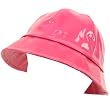 Rain Bucket Hat Cap Waterproof Packable Adjustable Pink
