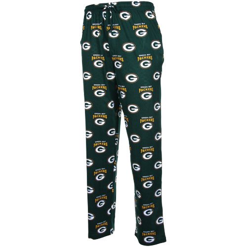 NFL Men's Green Bay Packers Supreme Knit Pants (Hunter, Small)
