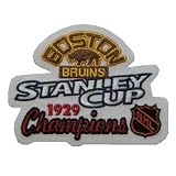 NHL Stanley Cup Champions Patch - Boston Bruins 1929