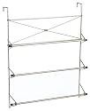 Zenith Bathstyles Over the Door Towel Bar, Pearl Nickel