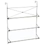 Zenith Bathstyles Over the Door Towel Bar, Pearl Nickel