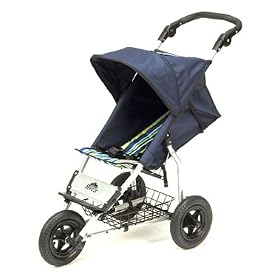 Breeze Single Jogging Stroller - Cabana Blue