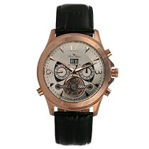 Lucien Piccard Men's Skeletal Case Chronograph Watch #26928RO