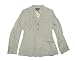 Ralph Lauren Women Slim Fit Linen Blazer Jacket - Made in Italy (6, Light olive)