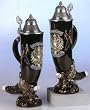King Werks Deutschland Eagle Black Horn LE German Beer Stein