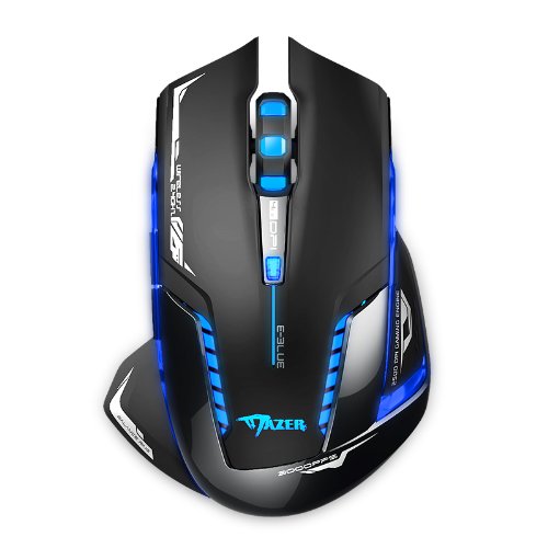 E-3lue E-Blue Mazer II 2500 DPI Blue LED 2.4GHz Wireless Optical Gaming Mouse