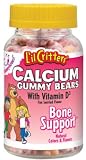 L'il Critters Calcium with Vitamin D - 200 Fun Swirled Flavored Gummy Bears