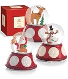 GUND MUSICAL CHRISTMAS WATERGLOBE REINDEER