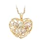 Wishes Of My Heart Cultured Pearl And Diamond Pendant Necklace by The Bradford Exchange