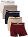 Cotton Men Boxer Briefs Set of 5 (X-Large, Dimore)