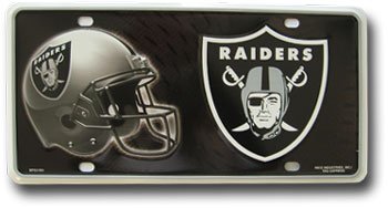 NFL License Plate - Oakland Raiders