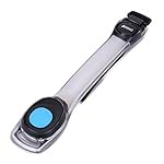 ARINO 2モード搭載 LED セーフティ アームバンド・リストバンド CR2032コイン形リチウム電池付き 5カラー （ブルー）