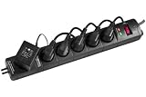 Infosec - Multiprise parafoudre bloc de 6 + Protect fax Modem Image du produit