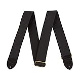 Fender Strap,Cotton W/Fender Oval Black