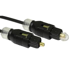 5m Toslink Cable ~ 24k Gold Plated ~ Digital Optical Lead ~ S/PDIF ~ Stereo ~ Audio ~ EIAJ Optical ~ Fiber Optic