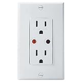 LEVITON SPLIT RECEPTACLE 15A ( 2240W )