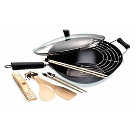 Ken Hom 12" Non-Stick Easy Care 8 Piece Set
