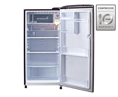LG GL-B221APAN.DPAZEBN Direct-cool Single-door Refrigerator (215 Ltrs, 5 Star Rating, Purple Aster)