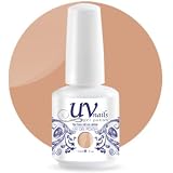 UV-Nails Soak-Off Gel Polish 0.5 OZ Color Hands in the Sand #208 + Aviva Nail Buffer