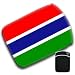 Gambia Flag For Apple iPad 1, 2, New iPad 3 Soft Protection Neoprene Case Cover Sleeve Bag With Pocket which is Ideal for Headphones, Data Cable etc