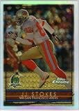 J.J. Stokes San Francisco 49ers 1996 Topps Chrome Refractors #41 Football Card