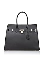 Anna Bork Bolso asa de mano Ab16006 (Negro)