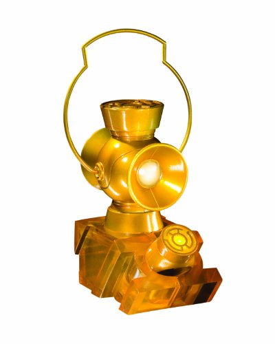 DC Direct Blackest Night: Yellow Lantern 1:4 Scale Power Battery and Ring Prop Replica