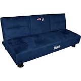 Baseline New England Patriots Convertible Sofa With Tray